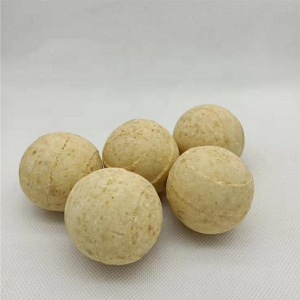 Application of alumina heat storage ball