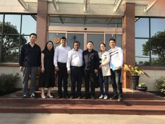 Indian customers come to Hongtai factory for inspection